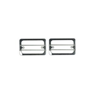 Jeep Wrangler Light Guards - Front - Rugged Ridge - Euro Guard - Stainless Steel - `97-`06